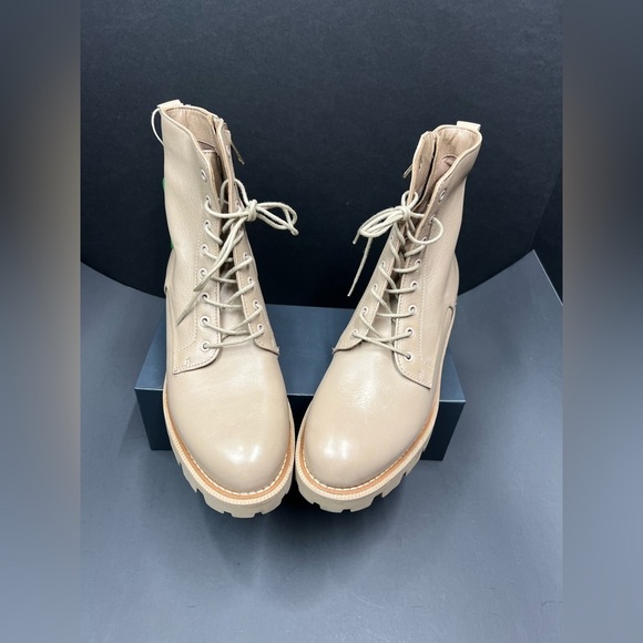 SAME EDELMAN Garret Ivory Leather boots, NEW - Picture 4 of 13